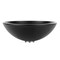 Anzzi Amalfi Round Glass Vessel Bathroom Sink with Matte Black Finish LS-AZ905MB - alternate 6